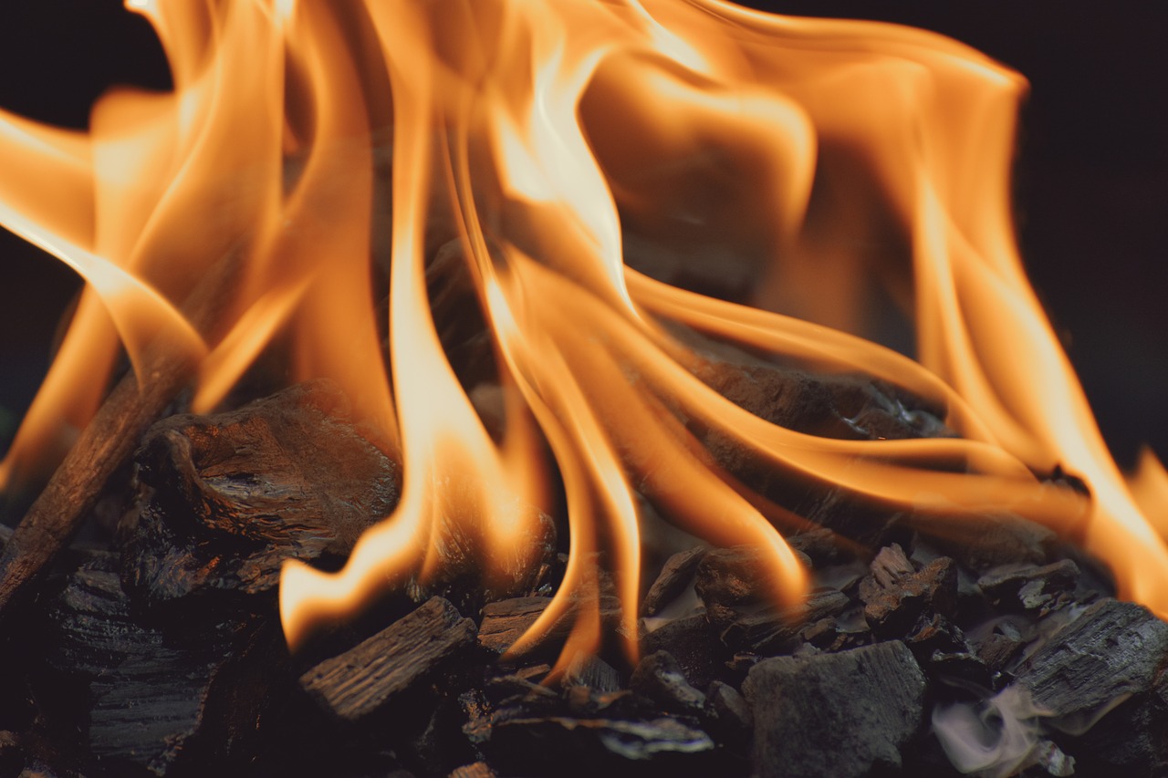 fire, flames, grilling, hot, burn, fire, fire, fire, fire, fire