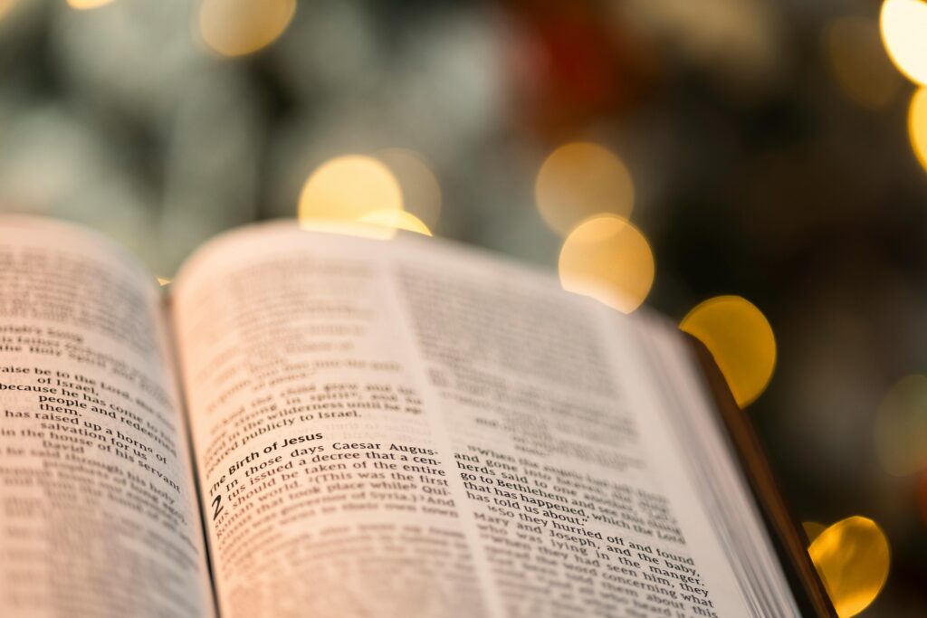 An open bible, scripturereel.com An open bible, scripturereel.com