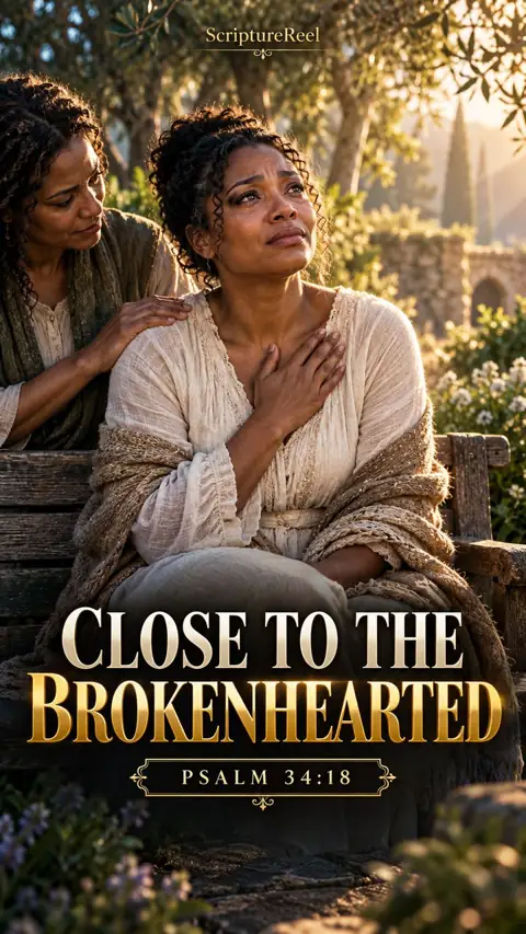 Psalm 34:18, Close to the brokenhearted