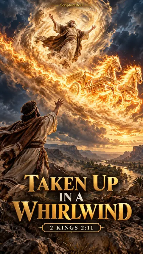 2 Kings 2:11, Taken up in a whirlwind