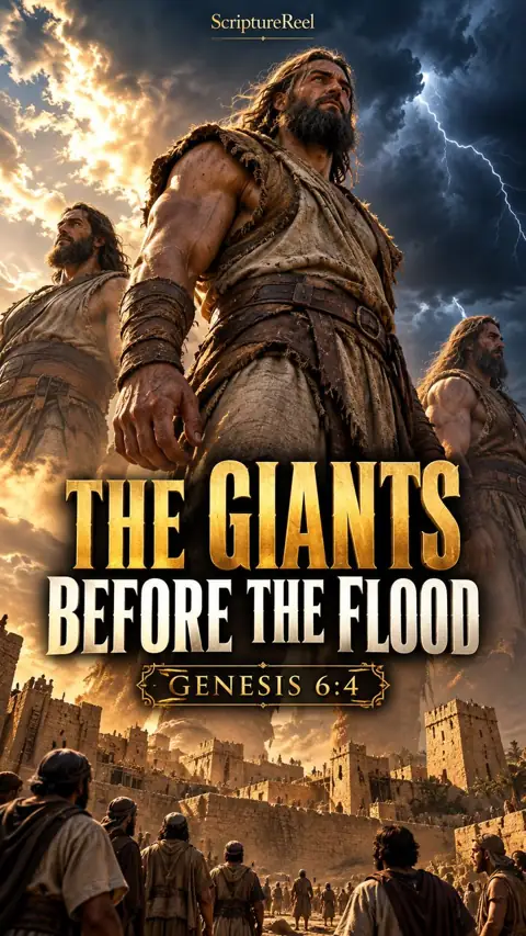 Genesis 6:4, The giants before the flood
