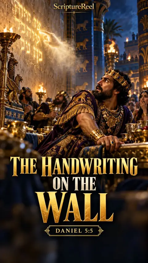 Daniel 5:5, The handwriting on the wall