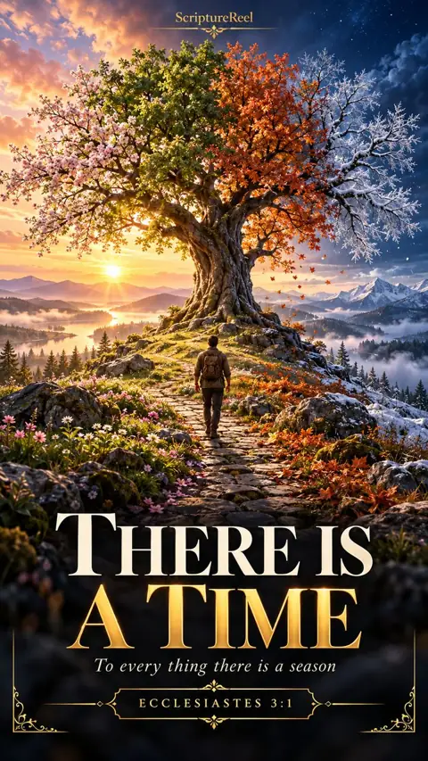 Ecclesiastes 3:1, There is a time